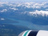 [Tracy Arm fjord from air]